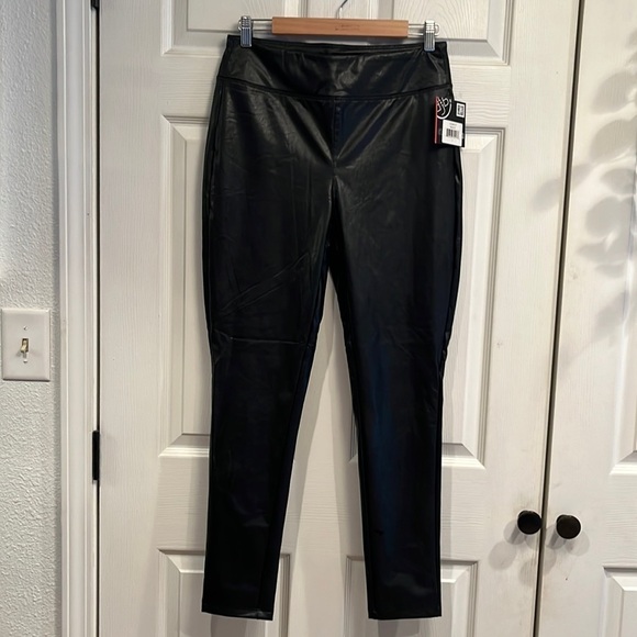 BBJ Los Angeles brand size L stretch waist black leggings- NWT - Picture 1 of 5